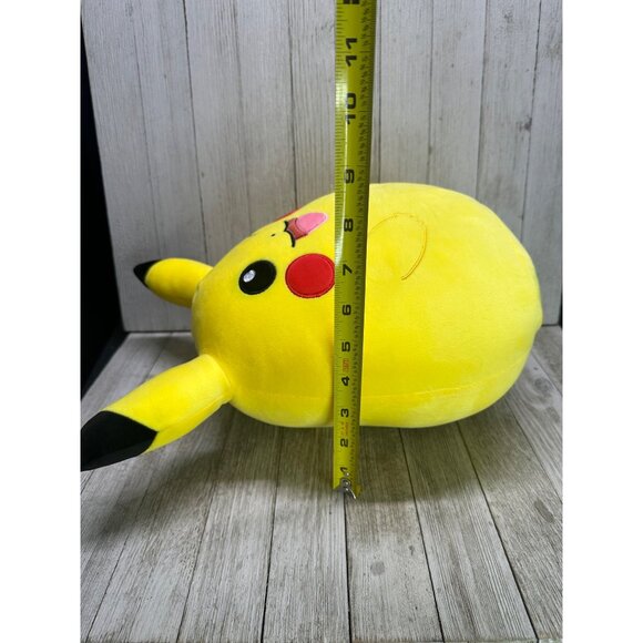 Original Squishmallow Pokémon Pikachu 2023 Nintendo Game Freak Plush 12" Tall - Picture 10 of 12